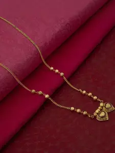 Ramdev Art Fashion Jwellery Gold-Plated Brass Necklace