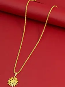 Ramdev Art Fashion Jwellery Gold-Plated Brass Necklace