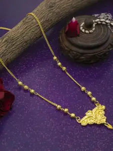 Ramdev Art Fashion Jwellery Gold-Plated Brass Necklace