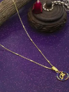 Ramdev Art Fashion Jwellery Gold-Plated Brass Necklace