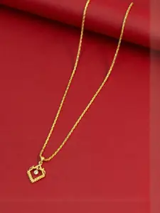 Ramdev Art Fashion Jwellery Gold-Plated Brass Necklace