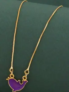 Ramdev Art Fashion Jwellery Gold-Plated Brass Necklace