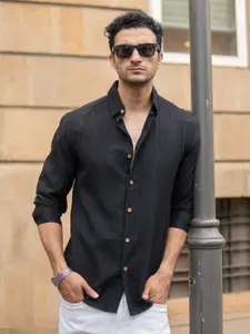 Powerlook SS25 Structure Vertical Striped Casual Shirt