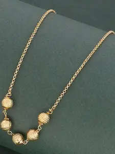 Ramdev Art Fashion Jwellery Gold-Plated Brass Necklace