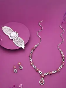 Anouk Gold-Plated Bracelet & Necklace Set