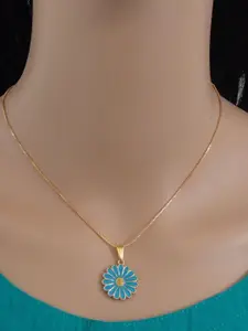 Ramdev Art Fashion Jwellery Gold-Plated Brass Necklace