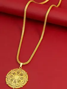 Ramdev Art Fashion Jwellery Gold-Plated Brass Necklace