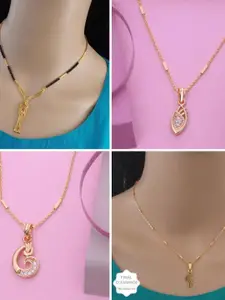 Ramdev Art Fashion Jwellery Gold-Plated Brass Necklace