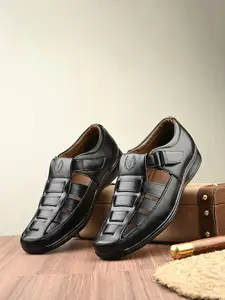 Vellinto Men Velcro Ethnic Comfort Sandals