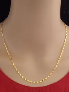 Ramdev Art Fashion Jwellery Gold-Plated Brass Necklace