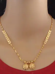 Ramdev Art Fashion Jwellery Gold-Plated Brass Necklace