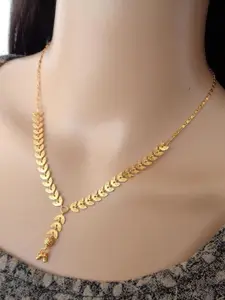 Ramdev Art Fashion Jwellery Gold-Plated Brass Necklace