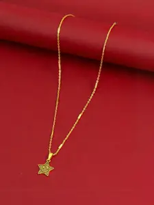 Ramdev Art Fashion Jwellery Gold-Plated Brass Necklace