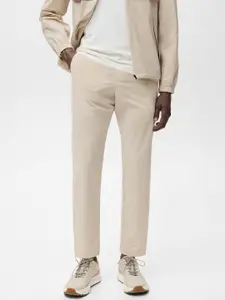 MANGO MAN Slim Fit Water-Repellent Trousers