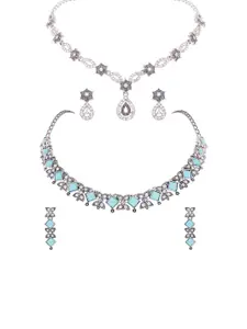 Anouk Gold-Plated Earring & Necklace Set