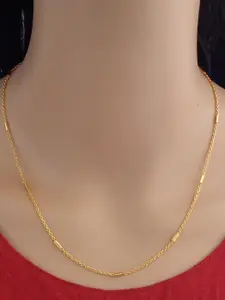 Ramdev Art Fashion Jwellery Gold-Plated Brass Necklace