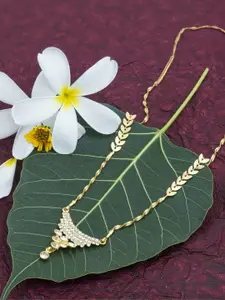 Ramdev Art Fashion Jwellery Gold-Plated Brass Necklace