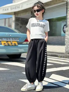 StyleCast x Revolte Girls Printed Top With Pyjama