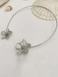 StyleCast x Revolte Silver-Plated Open Necklace