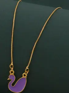 Ramdev Art Fashion Jwellery Gold-Plated Brass Necklace