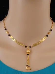 Ramdev Art Fashion Jwellery Gold-Plated Brass Necklace