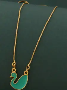 Ramdev Art Fashion Jwellery Gold-Plated Brass Necklace