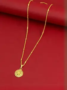 Ramdev Art Fashion Jwellery Gold-Plated Brass Necklace