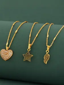 Ramdev Art Fashion Jwellery Gold-Plated Brass Necklace