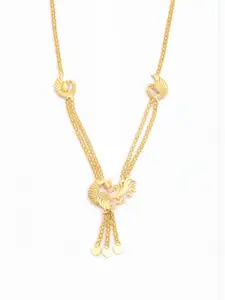 Ramdev Art Fashion Jwellery Gold-Plated Brass Necklace