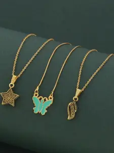 Ramdev Art Fashion Jwellery Gold-Plated Brass Necklace