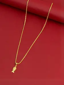 Ramdev Art Fashion Jwellery Gold-Plated Brass Necklace