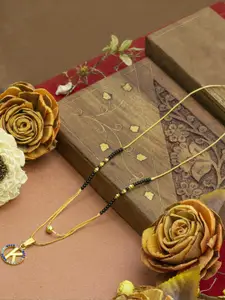 Ramdev Art Fashion Jwellery Gold-Plated Brass Necklace