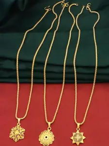 Ramdev Art Fashion Jwellery Gold-Plated Brass Necklace