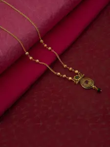 Ramdev Art Fashion Jwellery Gold-Plated Brass Necklace