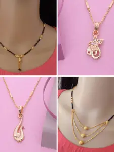 Ramdev Art Fashion Jwellery Gold-Plated Brass Necklace