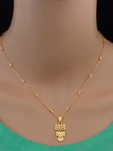 Ramdev Art Fashion Jwellery Gold-Plated Brass Necklace