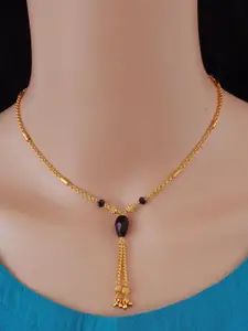 Ramdev Art Fashion Jwellery Gold-Plated Brass Necklace