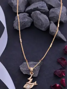 Ramdev Art Fashion Jwellery Gold-Plated Brass Necklace