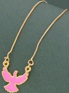 Ramdev Art Fashion Jwellery Gold-Plated Brass Necklace