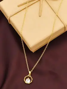 Ramdev Art Fashion Jwellery Gold-Plated Brass Necklace