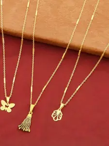 Ramdev Art Fashion Jwellery Gold-Plated Brass Necklace