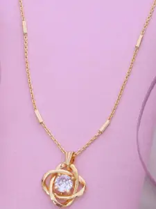 Ramdev Art Fashion Jwellery Gold-Plated Brass Necklace