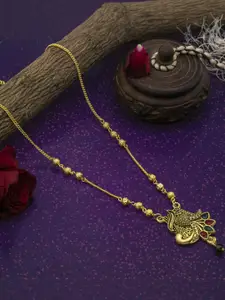 Ramdev Art Fashion Jwellery Gold-Plated Brass Necklace
