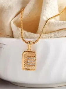 Ramdev Art Fashion Jwellery Gold-Plated Brass Necklace