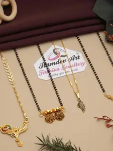 Ramdev Art Fashion Jwellery Gold-Plated Brass Necklace