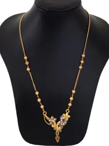 Ramdev Art Fashion Jwellery Gold-Plated Brass Necklace