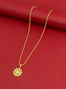 Ramdev Art Fashion Jwellery Gold-Plated Brass Necklace