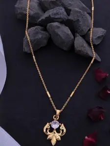 Ramdev Art Fashion Jwellery Gold-Plated Brass Necklace