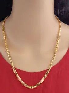 Ramdev Art Fashion Jwellery Gold-Plated Brass Necklace