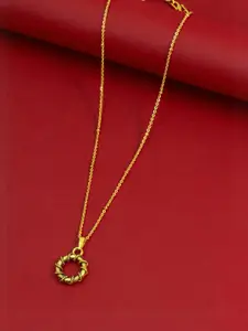 Ramdev Art Fashion Jwellery Gold-Plated Brass Necklace